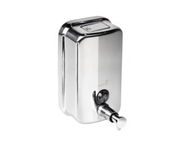 Dispenser Para Sabonete Em Aço Inox - 1.300 Ml - Biovis